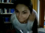 Jolie coquine excite son mec par webcam