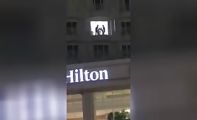 Baise echangiste au Hilton