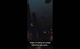 Sa copine se lâche un peu trop lors d'une soirée