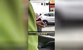 Elle accepte de sucer un inconnu dans la rue