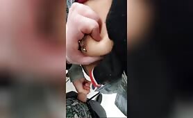 Fellation risquée dans un grand magasin